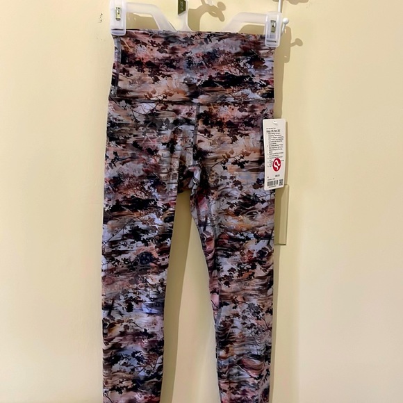 lululemon athletica align Multicolor Patterned Leggings size 4 - Picture 1 of 4